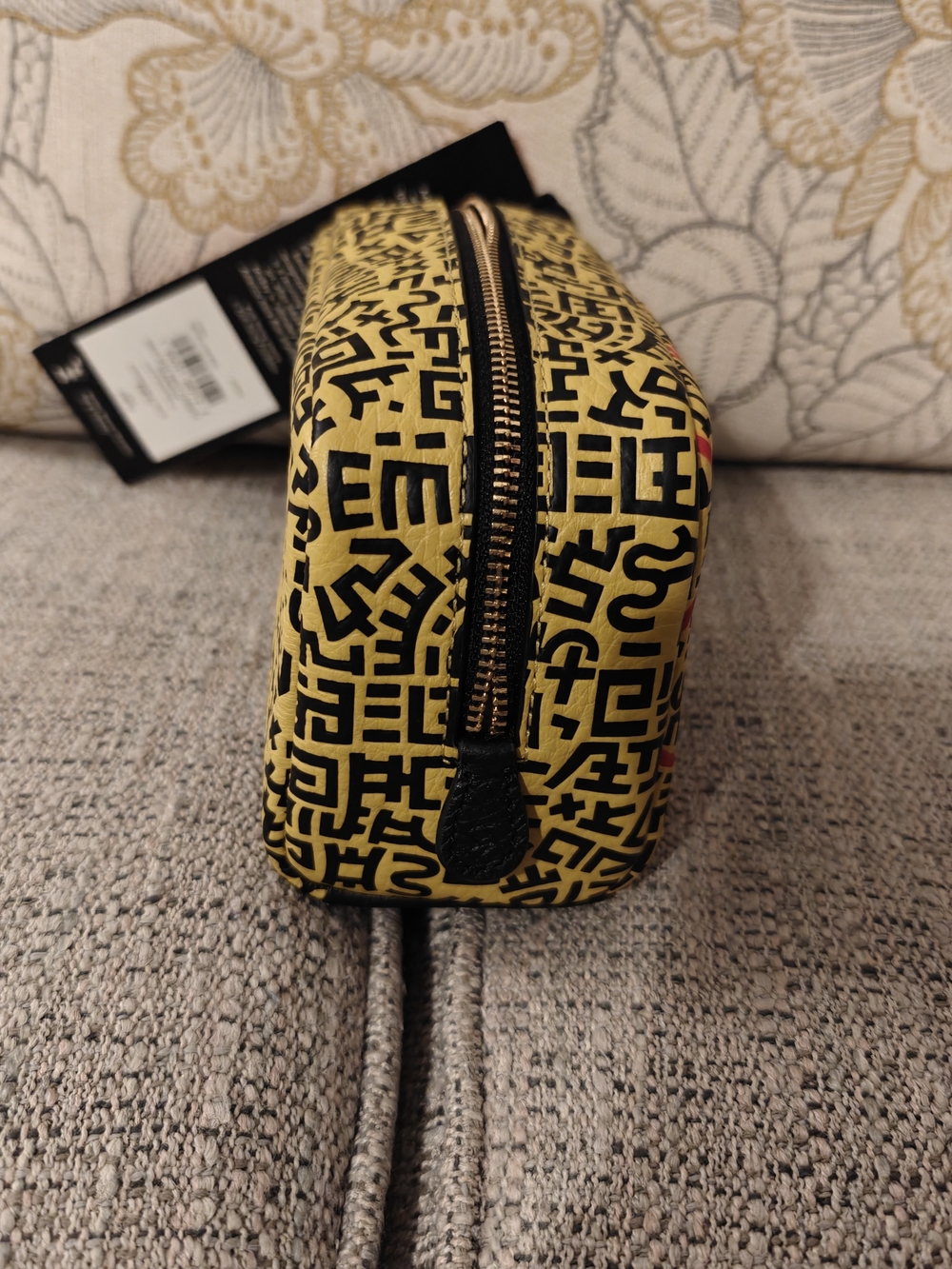 Coach x Disney Keith Haring Mickey Cosmetic Pouch - Picture 5 of 6